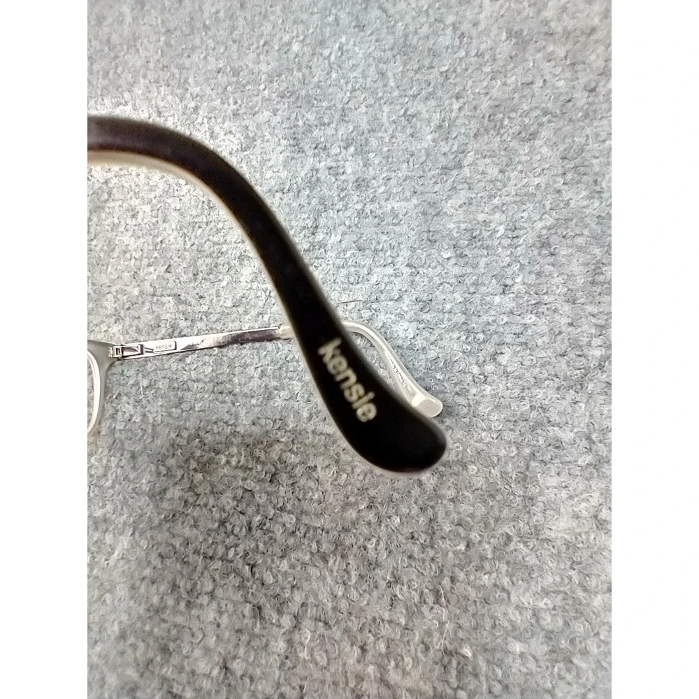 Kensie Travel Eyeglass‎ Frames Black Clear Cat Eye Frames 53-17-135 BK with Case